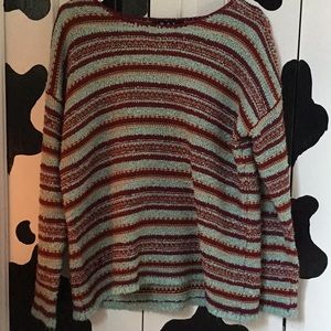 Colorful cozy sweater